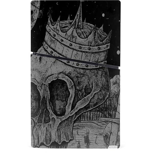 Alchemy Carta Skull Sketch PS5 Slim Digital Edition Console Skin